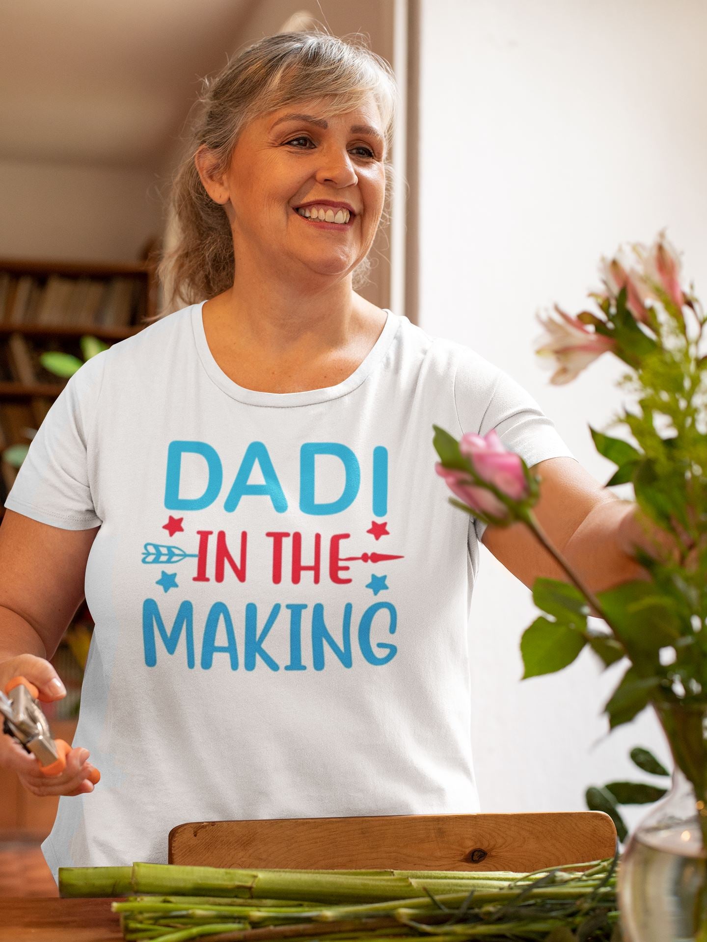Dadi in the Making Exclusive Black T Shirt for Women freeshipping - Catch My Drift India