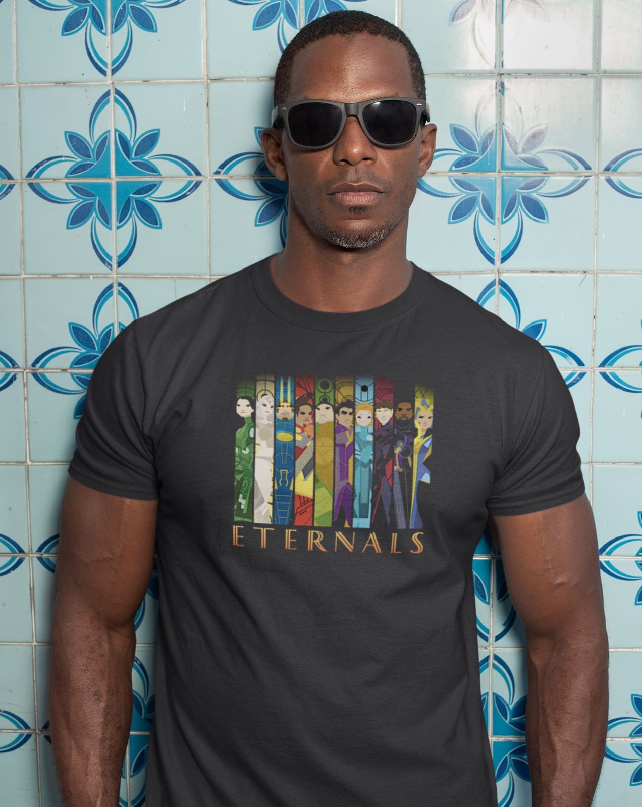 The Eternals Comic Book Version Official Black T Shirt for Men and Women freeshipping - Catch My Drift India