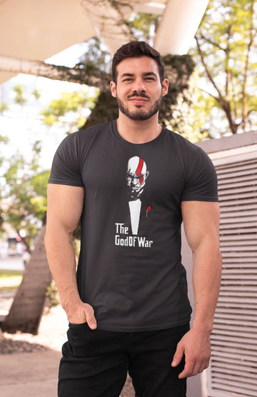 The God of War Official Godfather T Shirt for Men freeshipping - Catch My Drift India