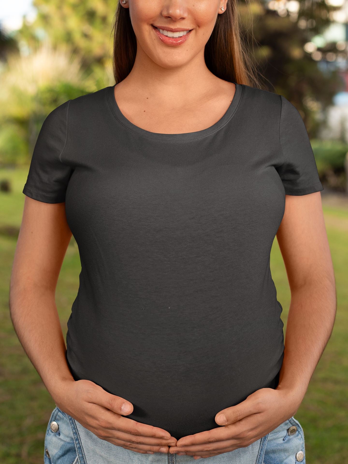 Catch My Drift India Super Comfy Multi Colour Plain T Shirt for Pregnant Women freeshipping - Catch My Drift India