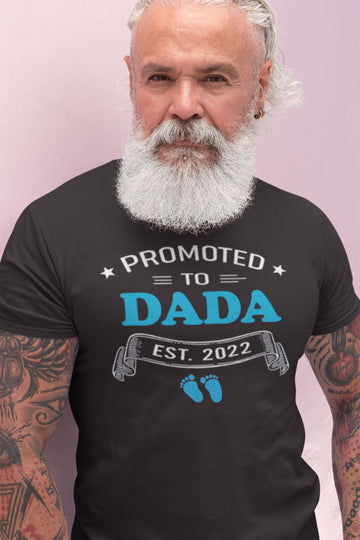 Promoted to Dada Est. 2022 Exclusive T Shirt for Men