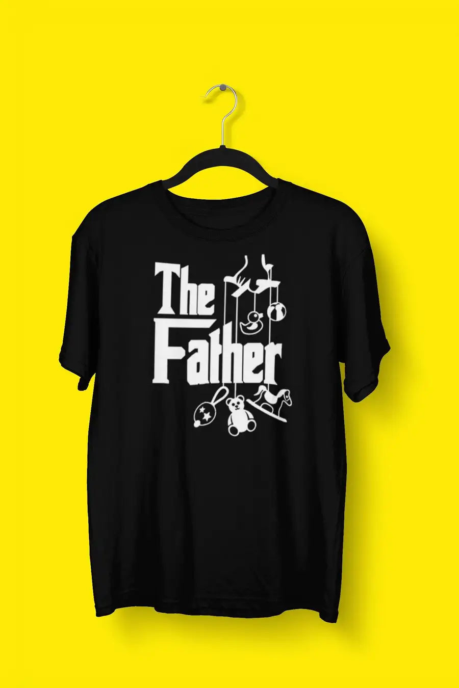The Father Exclusive Parody T Shirt for Men | Premium Design | Catch My Drift India - Catch My Drift India Clothing black, clothing, dad, father, made in india, movies, parents, shirt, t shir