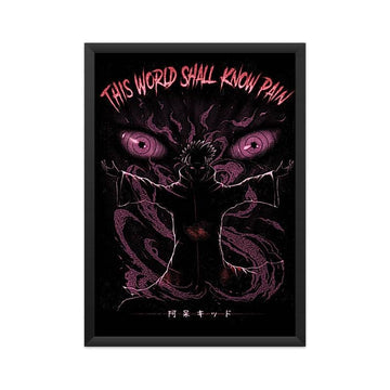 This World Shall Know Pain Shinra Tensei Official Naruto Anime Poster for Room - Catch My Drift India  anime, anime art, anime poster, anime posters, framed poster, poster, poster art, poster