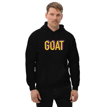 GOAT Official Black Hoodie for Men and Women freeshipping - Catch My Drift India