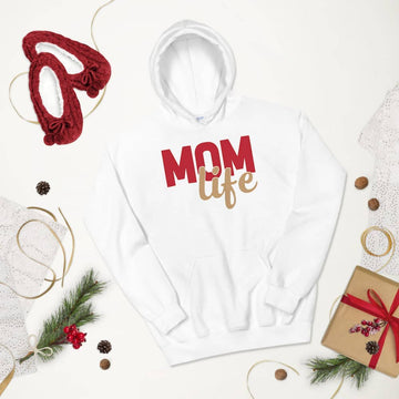 Mom Life Special White Hoodie for Women