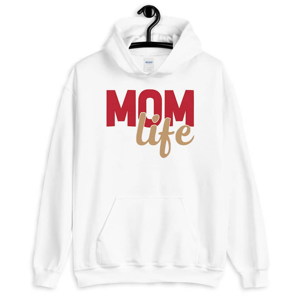 Mom Life Special White Hoodie for Women freeshipping - Catch My Drift India