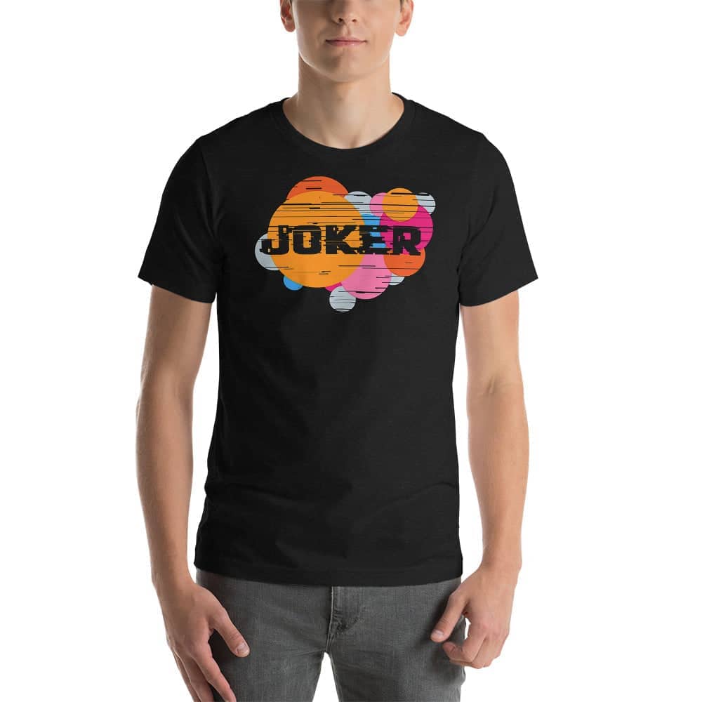 Joker Logo Official Black T Shirt for Men freeshipping - Catch My Drift India