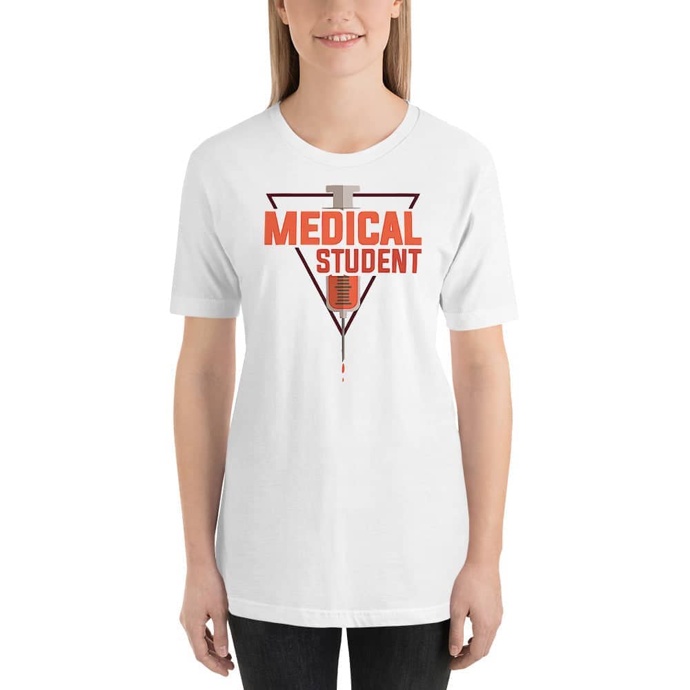 Medical Student Exclusive White T Shirt for Medical Student Guys and Girls freeshipping - Catch My Drift India