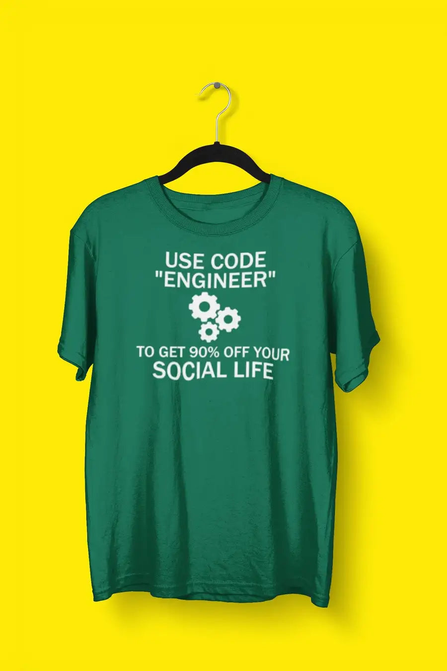 Use the Code Engineer Funny T-Shirt for Men | Premium Design | Catch My Drift India - Royal Blue / XL